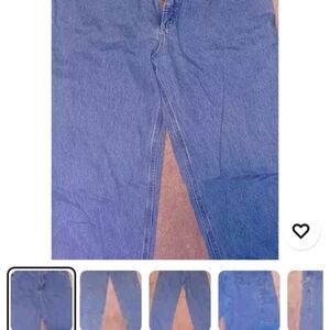 Carhartt Mens Relaxed Fit Jeans Size 36x30. Blue.